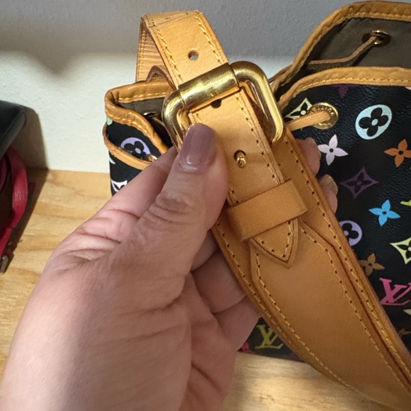 Louis Vuitton Black Multicolor Monogram Shoulder Bag - Picture 2 of 16